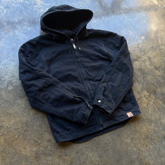 Unique Style VIntage Y2K Black Carhartt Work Jacket - Picture 2 of 6